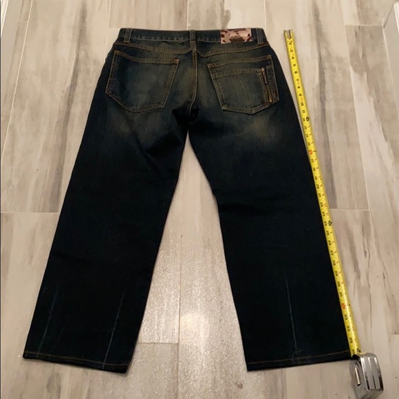 Just Cavalli Relaxed Capri, 100% Cotton, Made in Turchia, 31x27, EUC, $349 MSRP - Picture 9 of 15